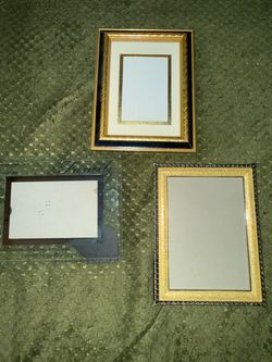 Three picture frames