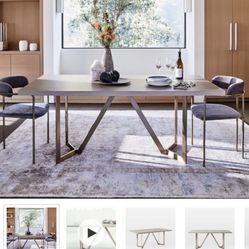 West Elm Dining Table + Chairs