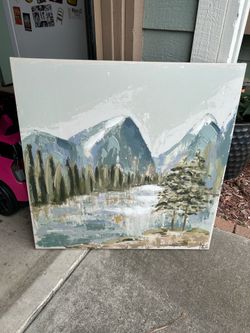Mountain painting