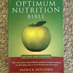 The Optimum Nutrition Bible Book 