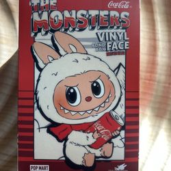 Labubu POP MART The Monsters Labubu Coca-Cola Plush Pendant Authentic Sealed BLIND BOX