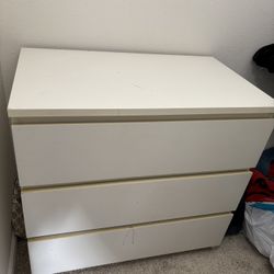 Large White Dresser