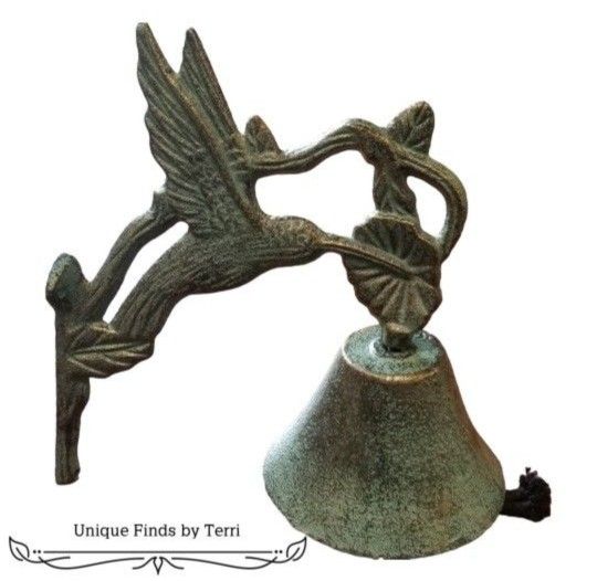 Brand New! 8" Hummingbird Wall Bell | SHIPPING IS AVAILABLE