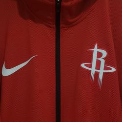Nike Dri-Fit Houston Rockets NBA Showtime Therma Flex Full Zip Hoodie Sweater Men's Size XL Authentic 