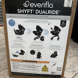 Evenflo Shyft DualRide Infant Car Seat & Stroller Combo - BRAND NEW