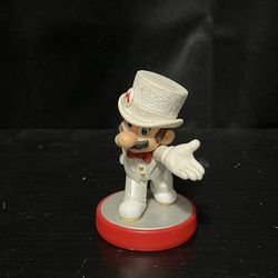 (READ DESCRIPTION) Rare Cheap Nintendo Amiibo Super Mario Odyssey Used Limited Edition Wedding Mario Switch Collectible Figure