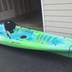 Tandum 13' Kayak Garage kept