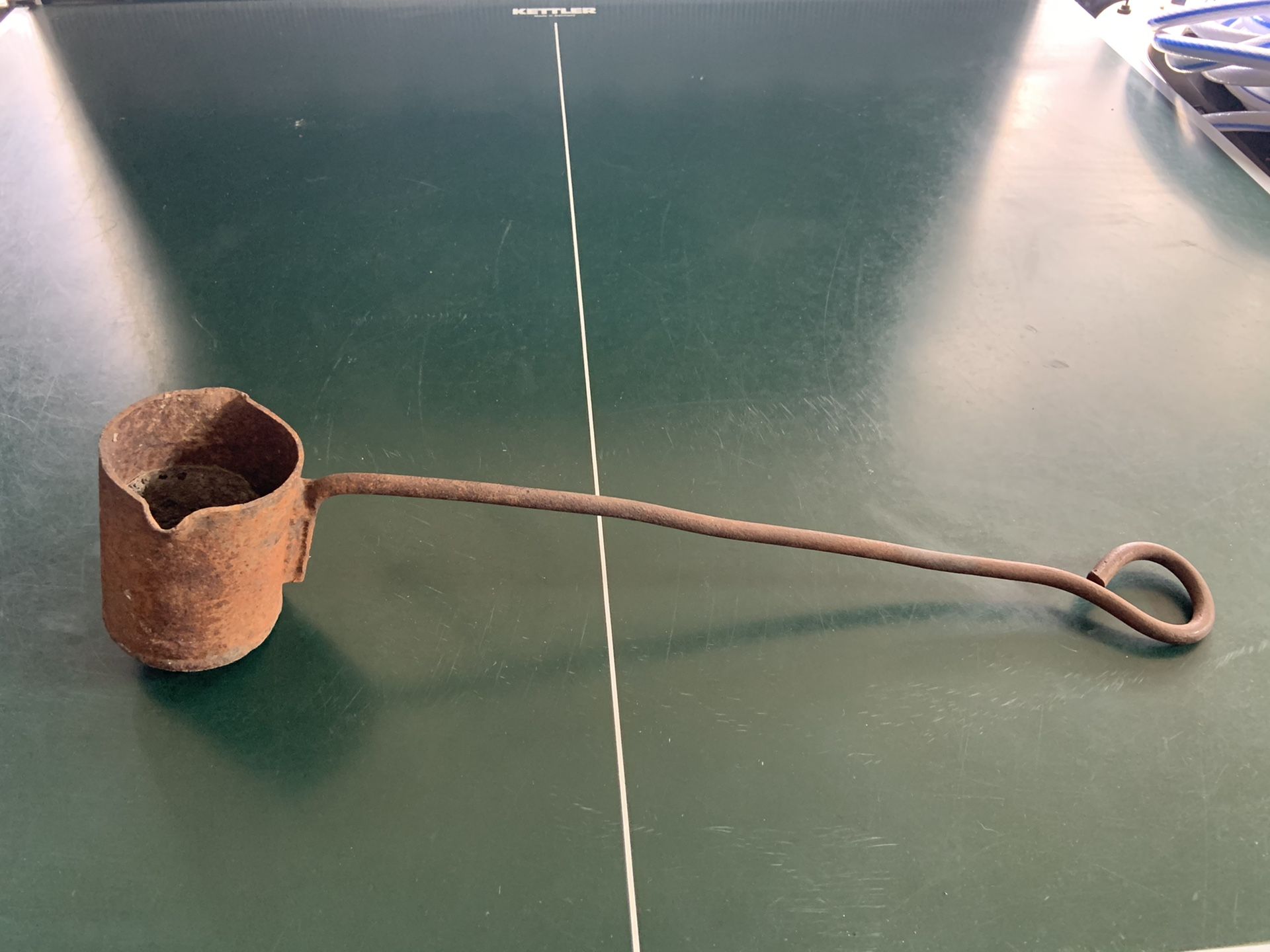 Cast iron ladle