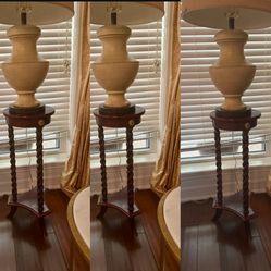 Set Of Accent Table / Wood bought From Star furniture