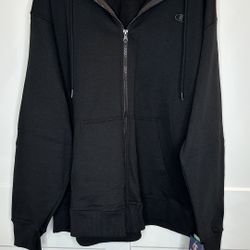 Champion, Big & Tall Bundle, 3XB Sweatpants, 2XL Zip Hoodies, Black, (New)
