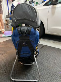 Deuter Kid Comfort Child Carrier and Backpack for Travel & Hiking with Toddlers