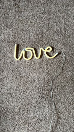 Love sign - medium size - great for weddings and parties