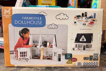 Members Mark Farmstyle Dollhouse Brand New In Box