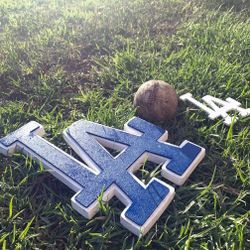 Dodger Logo/Mancave Sign 