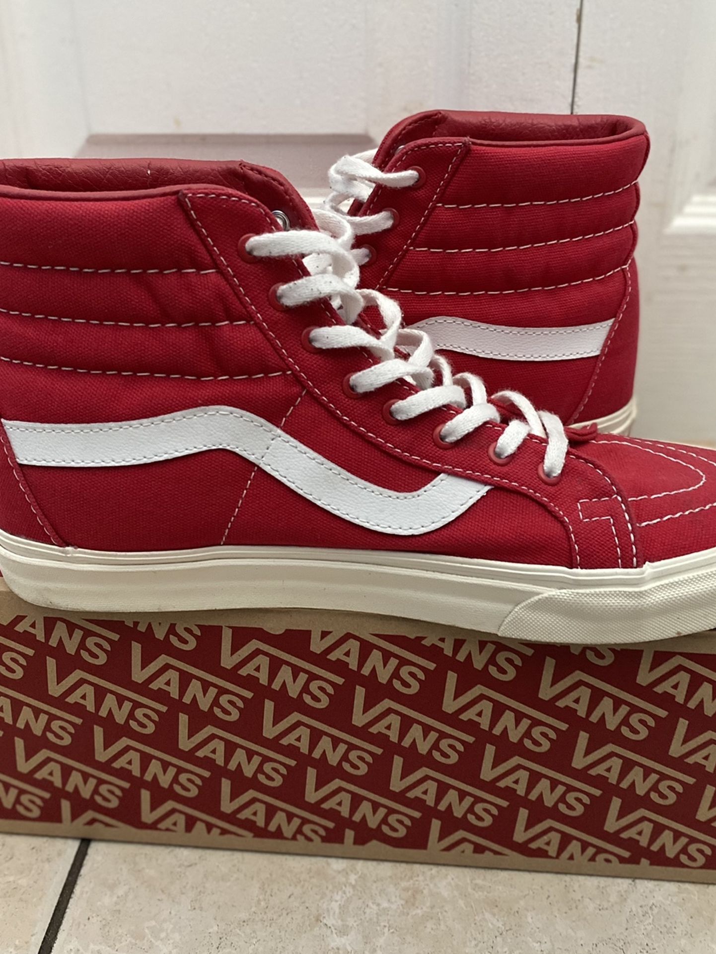 Vans Sk8 Hi ( Red)