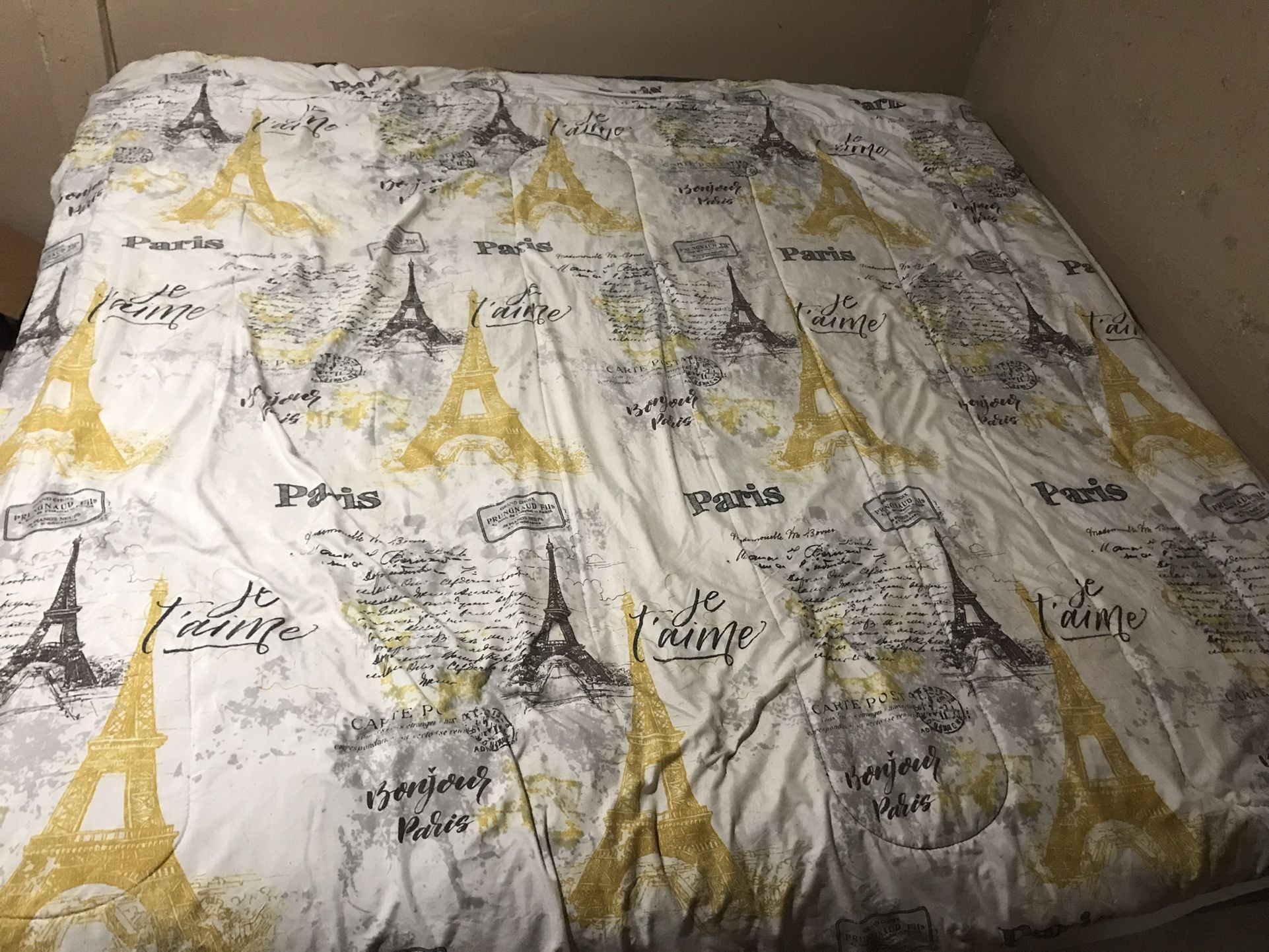 Pillow top California King Mattress Box spring And Frame