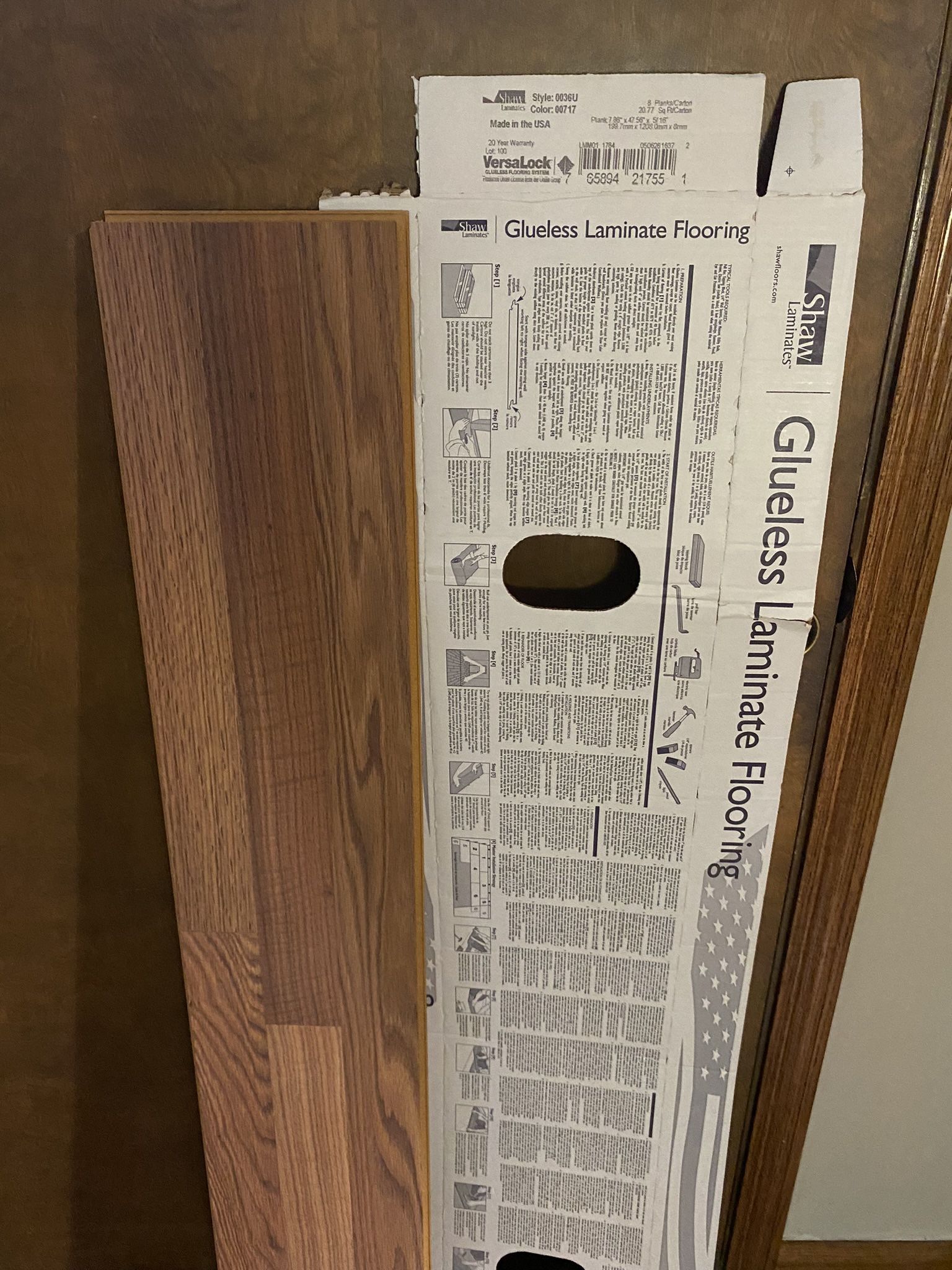 Versalock Glueless Laminate Flooring