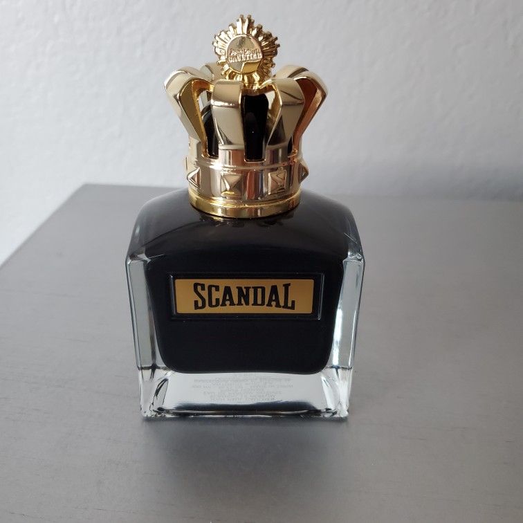 JEAN PAUL GAULTIER SCANDAL LE PARFUM POUR HOMME 3.4OZ/100ML, NEW AS PICTURED