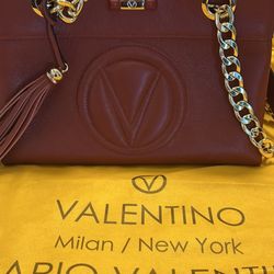 Valentino Kali Signature Red Handbag