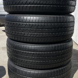 2USED TYRES YOKOHAMA.    205/60/16.    70% TREAD.    @$80, Pick Up All4