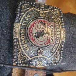 PBR Buckle And Belt 30 Year Anniversary 
