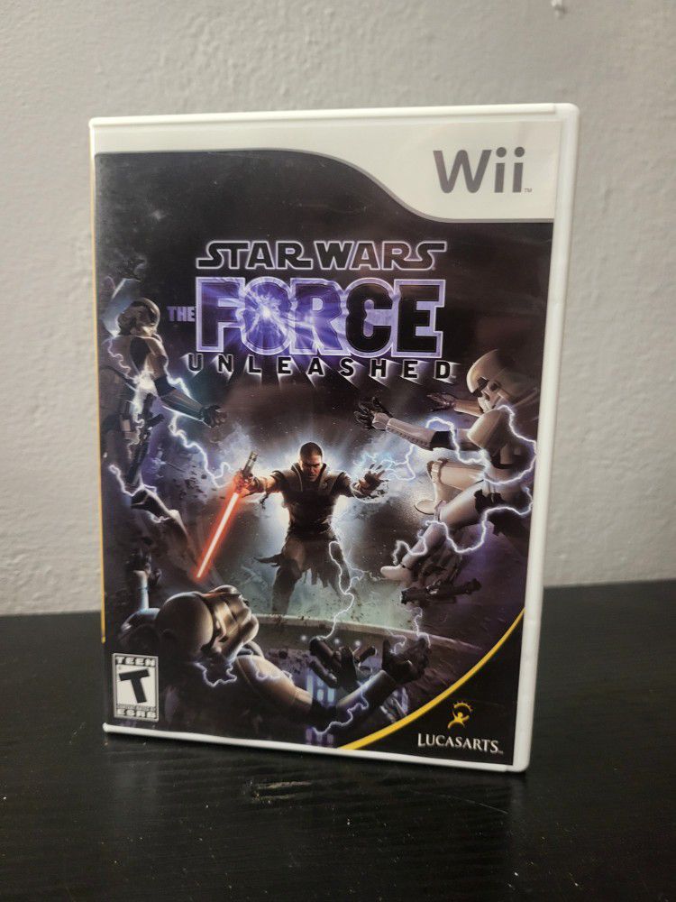 Star Wars: The Force Unleashed (Nintendo Wii, 2008) USED