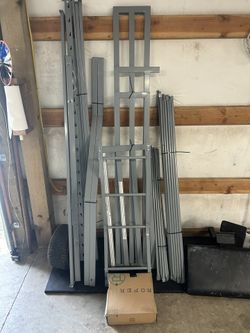 Twin Over Full Gray Metal Bunk Bed