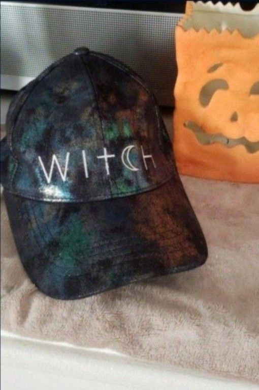 Halloween Witch Hat Spirit Halloween  (NEW) Cap