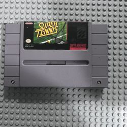Super Tennis cart for  Super Nintendo Entertainment System Cartridge