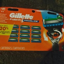 12 Ct Gillette Fusion 5 ProGlide Refills