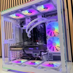 Gaming PC Custom Built by AREA-51✅🕹Full White RGB/Ryzen 7/32GB RAM/2TB🖥1 Year Warranty‼️ RTX 5070 GPU💥 $0 Down Finance Available