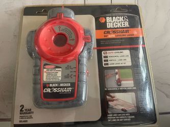 Black and decker crosshair 90 auto-leveling laser