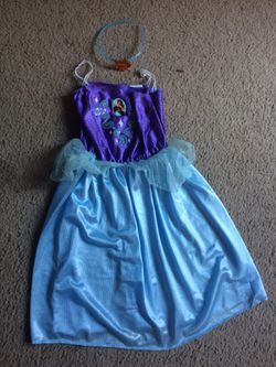 Ariel costume size 4-6x