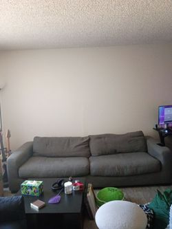 Large Grey Couch