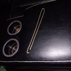 10k Solid gold rope chain