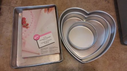 Wilton Cake pans and parchment