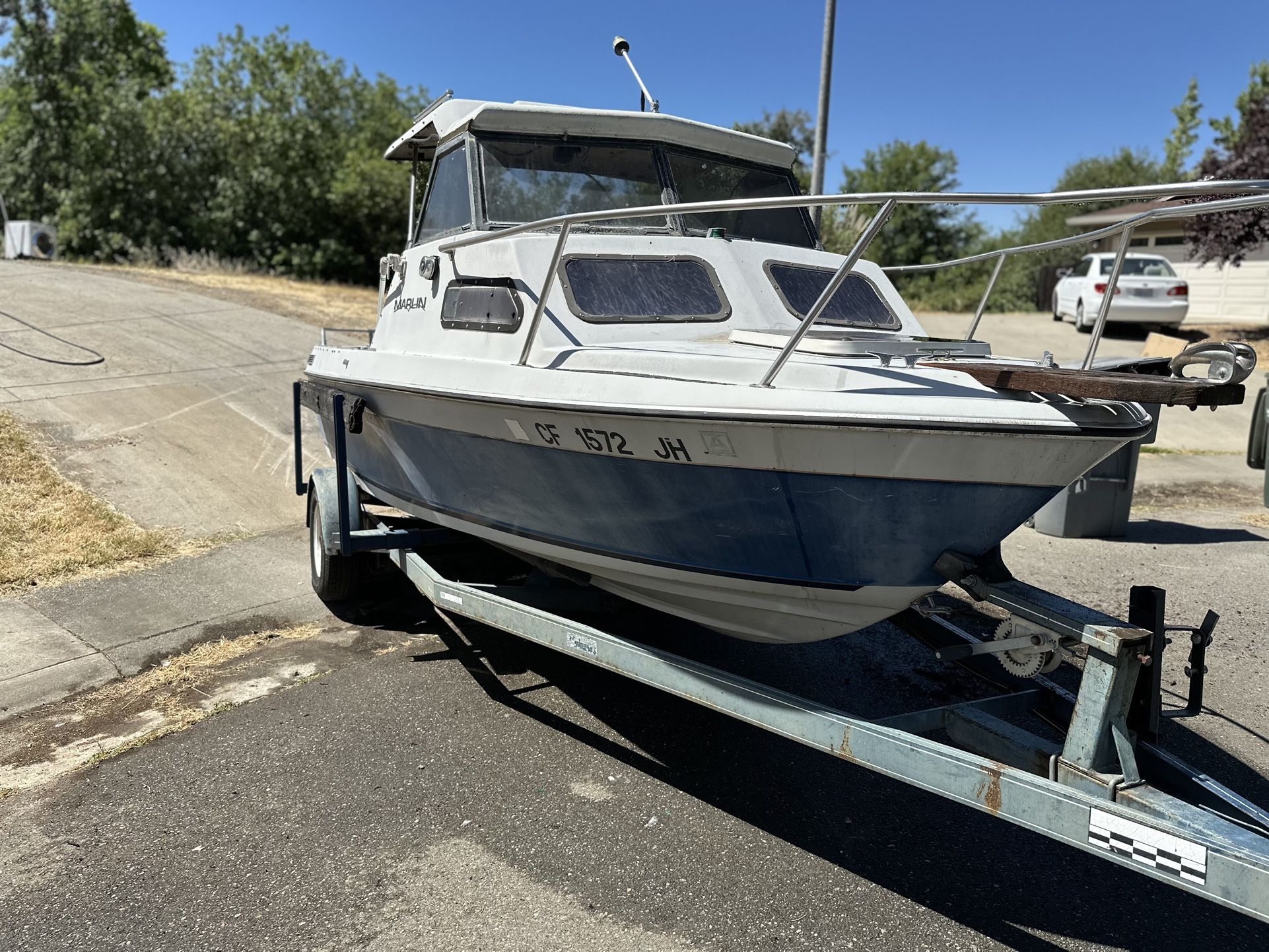 1986 Marlin Project Boat