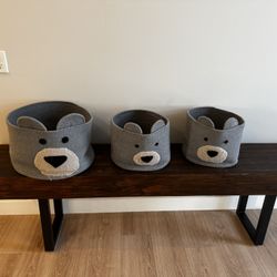 Bear Basket For Kids
