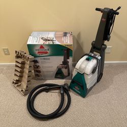 Bissell Big Green Professional Carpet Cleaner Machine With Hose Large Capacity