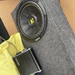 Kicker 12 With Amplifier 