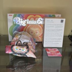 THE MONSTERS Big Into Energy Series- Vinyl Plush Pendant Labubu (LOVE) POP MART