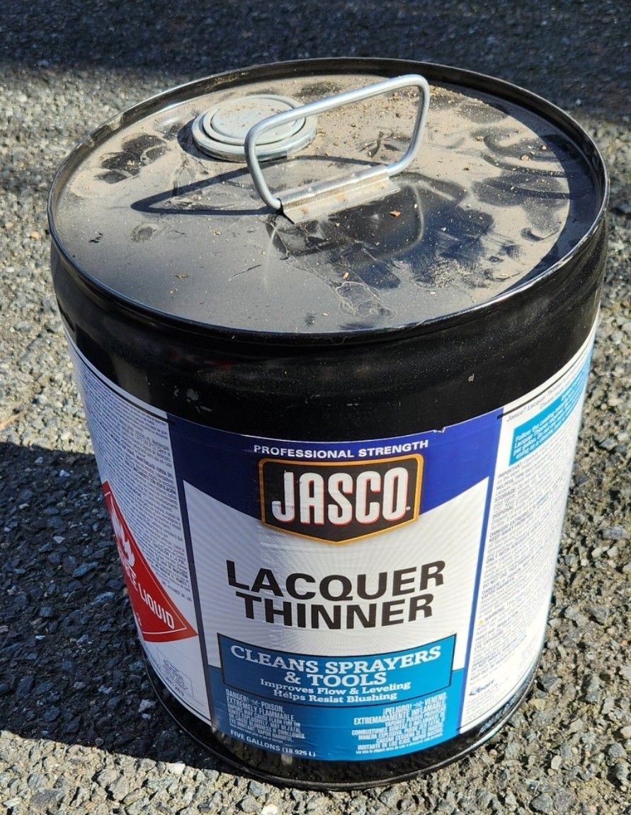 Jasco 5 GALLONS Fast to Dissolve Lacquer Thinner