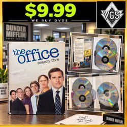 The Office Season 5 DVD 5-Disc Set 2009 Universal Complete Fifth Season
