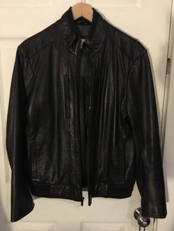 Genuine Leather Calvin Klein Jacket