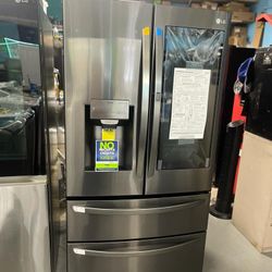 LG Refrigerator Instaview Black 