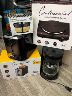 Kitchen appliance bundle coffee toaster 5 item