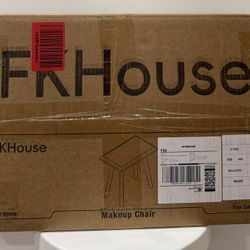 New - Modern Makeup Dressing Stool