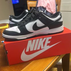 Size 12 Panda Dunks 