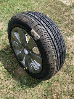 Brand new rim and tire Michelin 215/55/R17