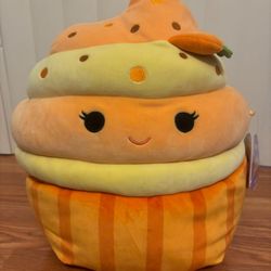 Keisha The Orange Cupcake Squishmallows Large Stuffed Super soft Plush Toy